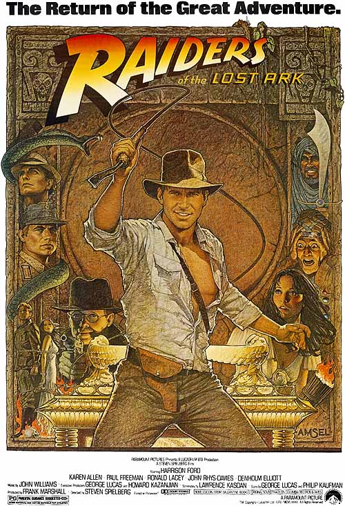 Indiana Jones and the Raiders of the Lost Arc poster 01