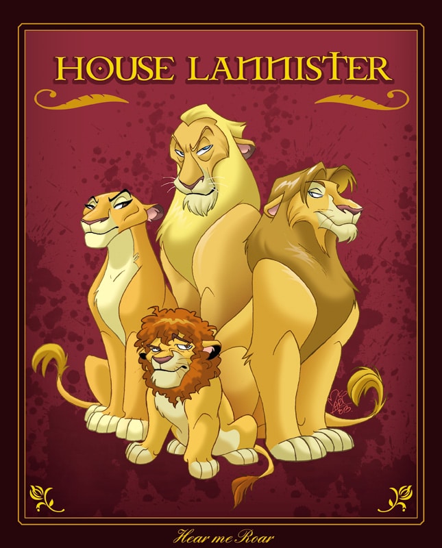 house lannister by fangirl art-d6nbak6