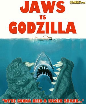 Jaws-vs-Godzilla