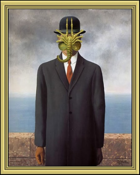 Magritte facehugger