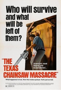 The Texas Chain Saw Massacre 1974 theatrical poster