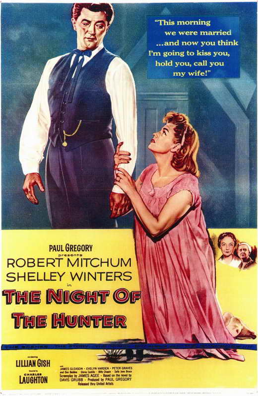 the night of the hunter movie poster 1955