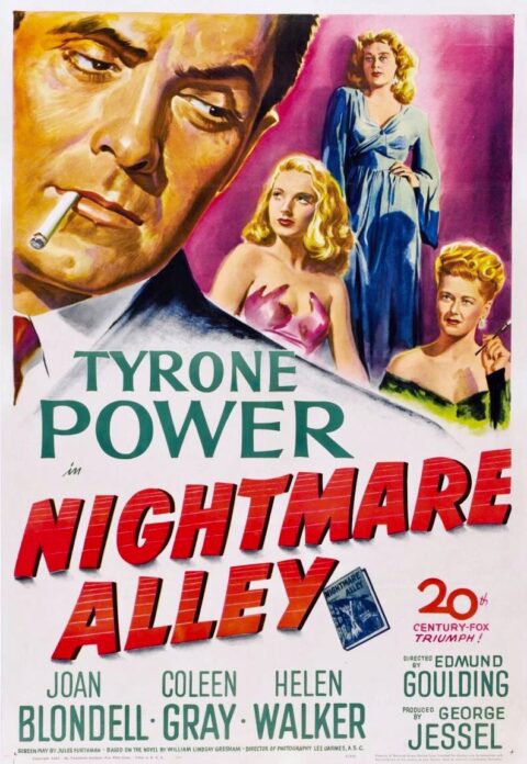 poster Nightmare Alley Edmund Goulding US 1947